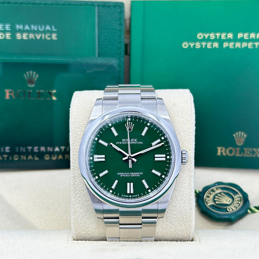 Rolex Oyster Perpetual 41 No Date, Oystersteel, 41mm, Oyster, Ref# 124300-0005