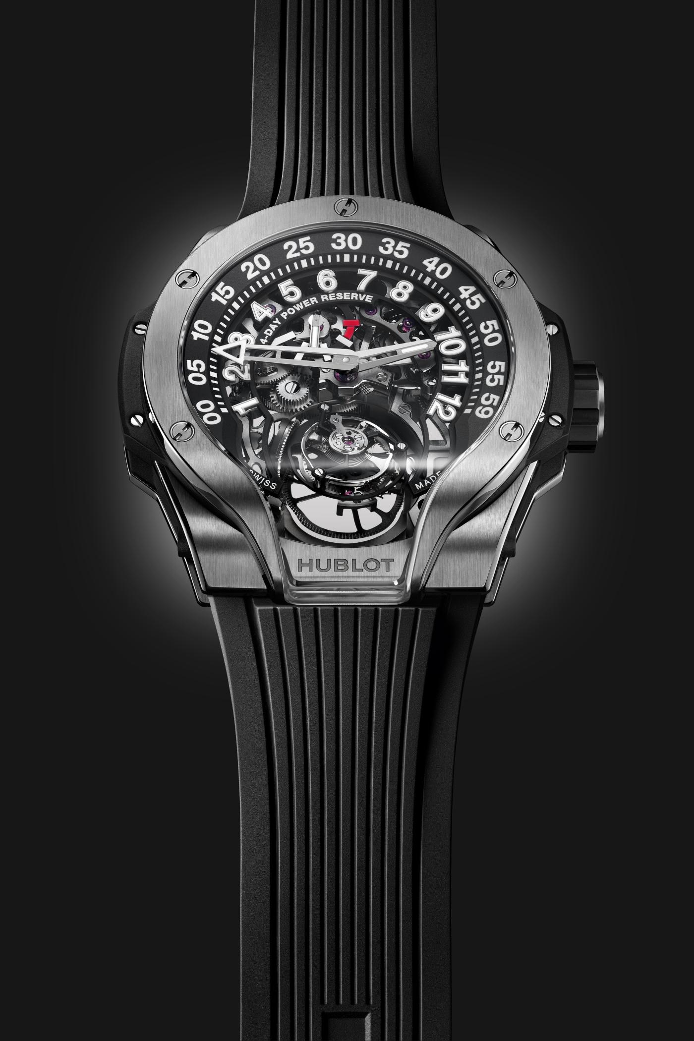 Hublot MP MP-13 Tourbillon Bi-Axis Retrograde 44mm, Limited Edition, Ref# 913.NX.1170.RX, Dial