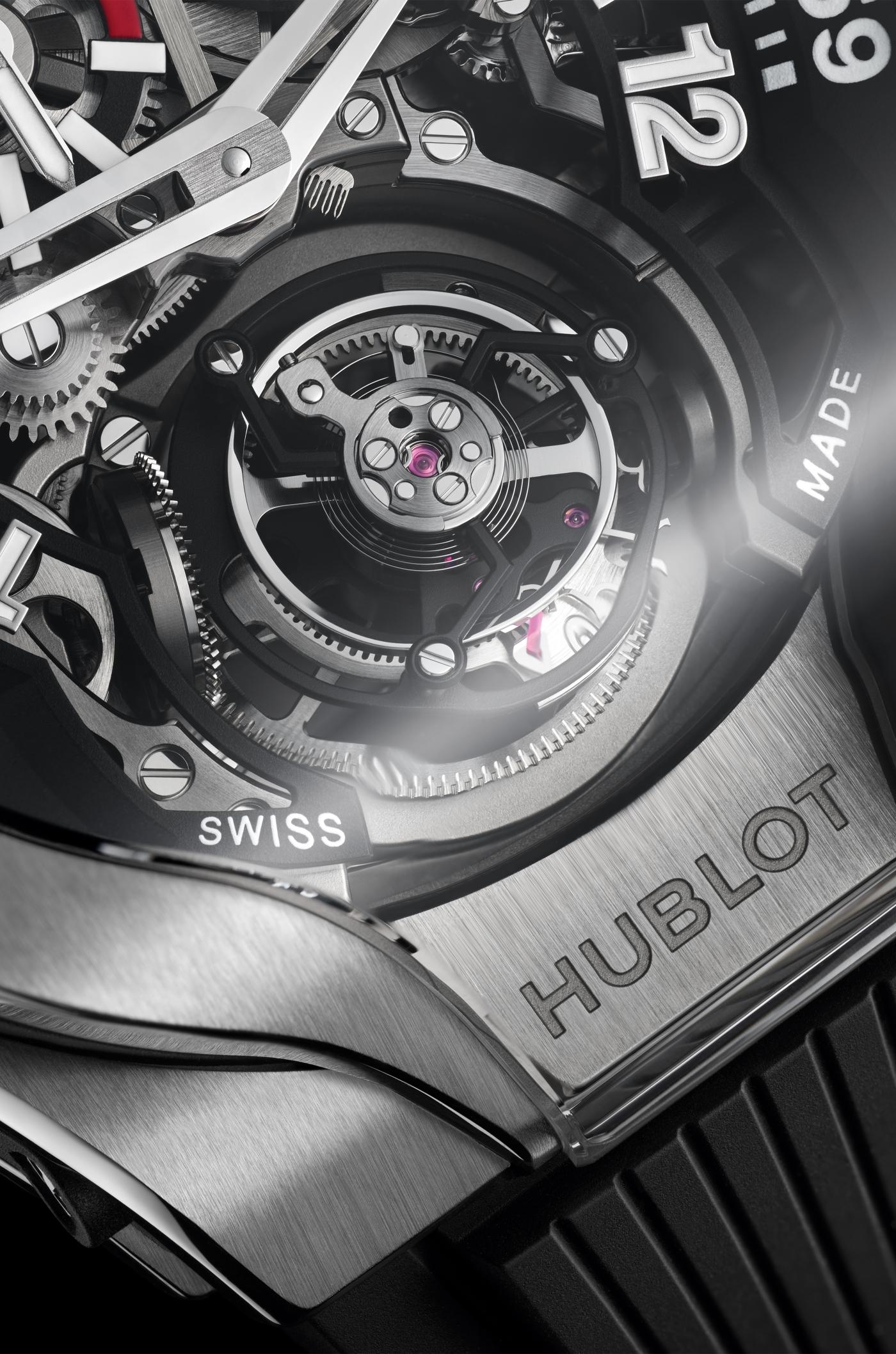 Hublot MP MP-13 Tourbillon Bi-Axis Retrograde 44mm, Limited Edition, Ref# 913.NX.1170.RX, Tourbillon