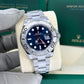 Pre-owned Rolex Yacht-Master 40 Mint Blue Dial Oyster 126622-0002