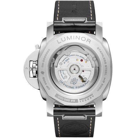 Unworn, Panerai Luminor Marina, 44mm, Stainless Steel, Ref# PAM03314, back 1
