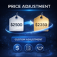 Custom Price Adjustment