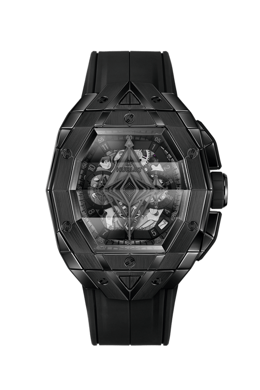 Hublot, Spirit of Big Bang Sang Bleu All Black, Ceramic, 42mm, Limited Edition, Ref# 648.CX.0114.RX.MXM23