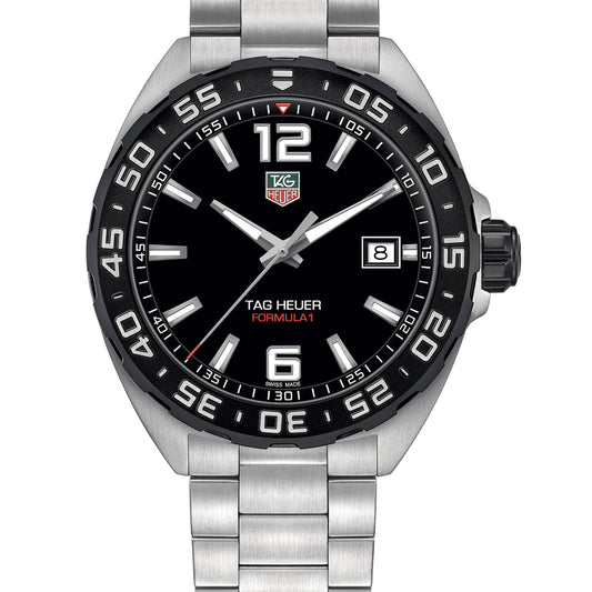 Unworn 2025, Formula 1 Date 41mm Steel Quartz Ref# WAZ1110.BA0875 box and papers