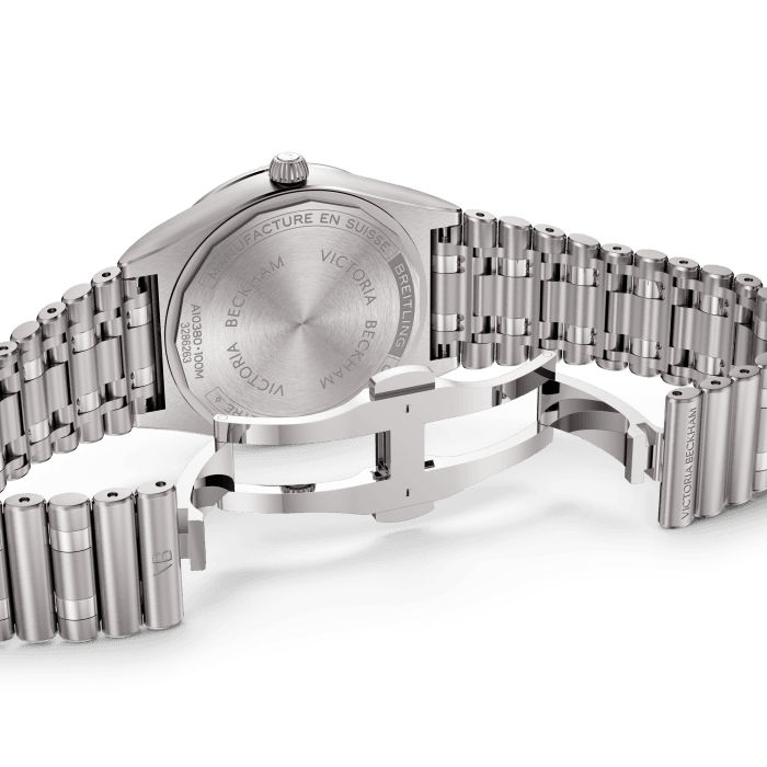 Breitling Chronomat Automatic 36 Victoria Beckham, Stainless steel, Ref# A103801A1L1A1, Unworn 2024, Clasp