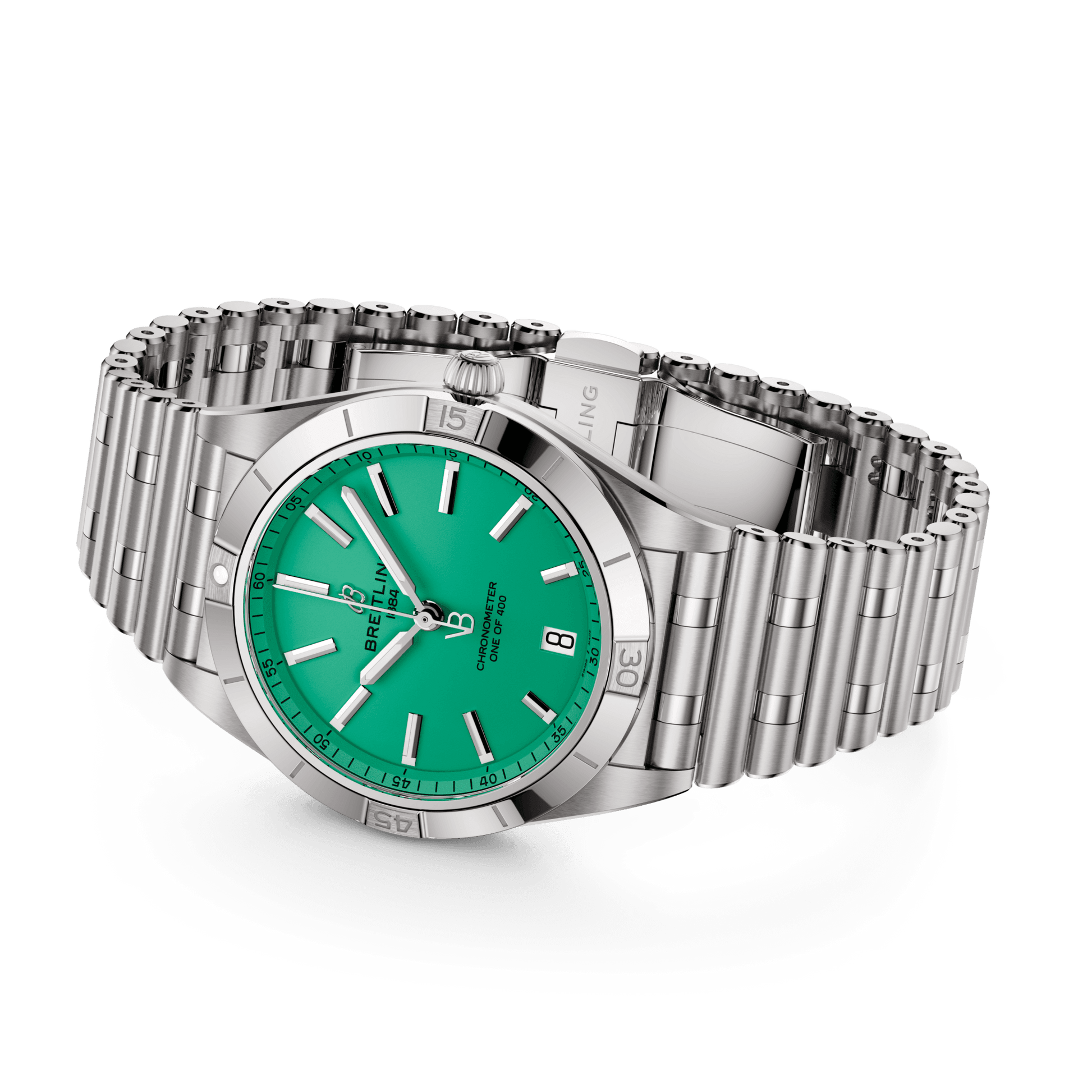 Breitling Chronomat Automatic 36 Victoria Beckham, Stainless steel, Ref# A103801A1L1A1, Unworn 2024, Main view