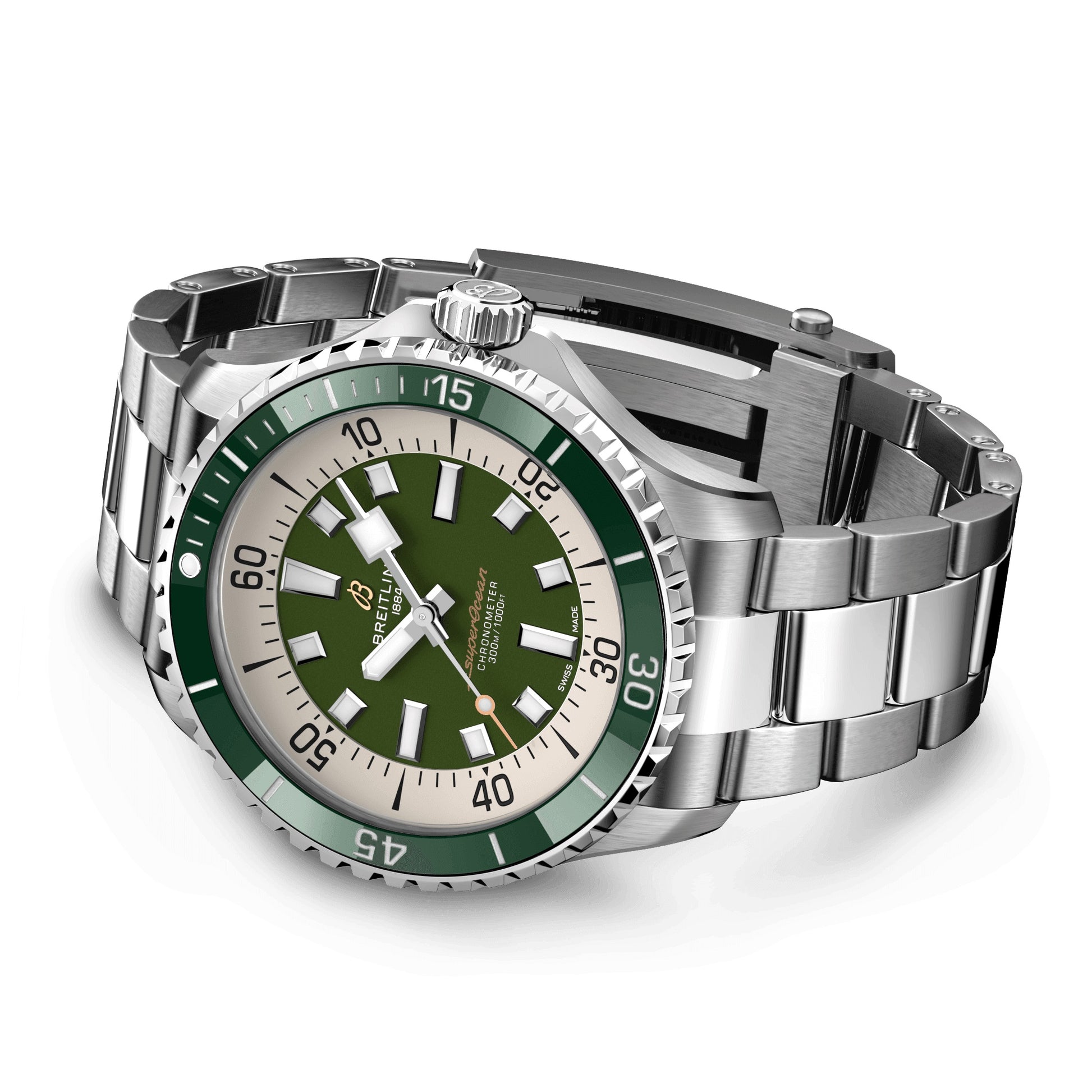 Side Breitling Superocean Automatic Ref# A17376A31L1A1