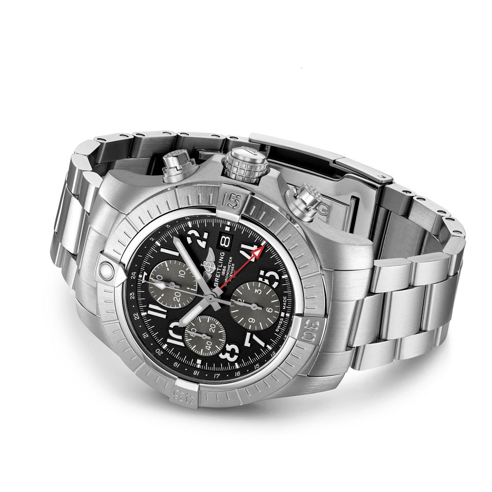 Breitling Avenger Chronograph GMT 45, Ref# A24315101B1A1, Unworn 2024, Main view