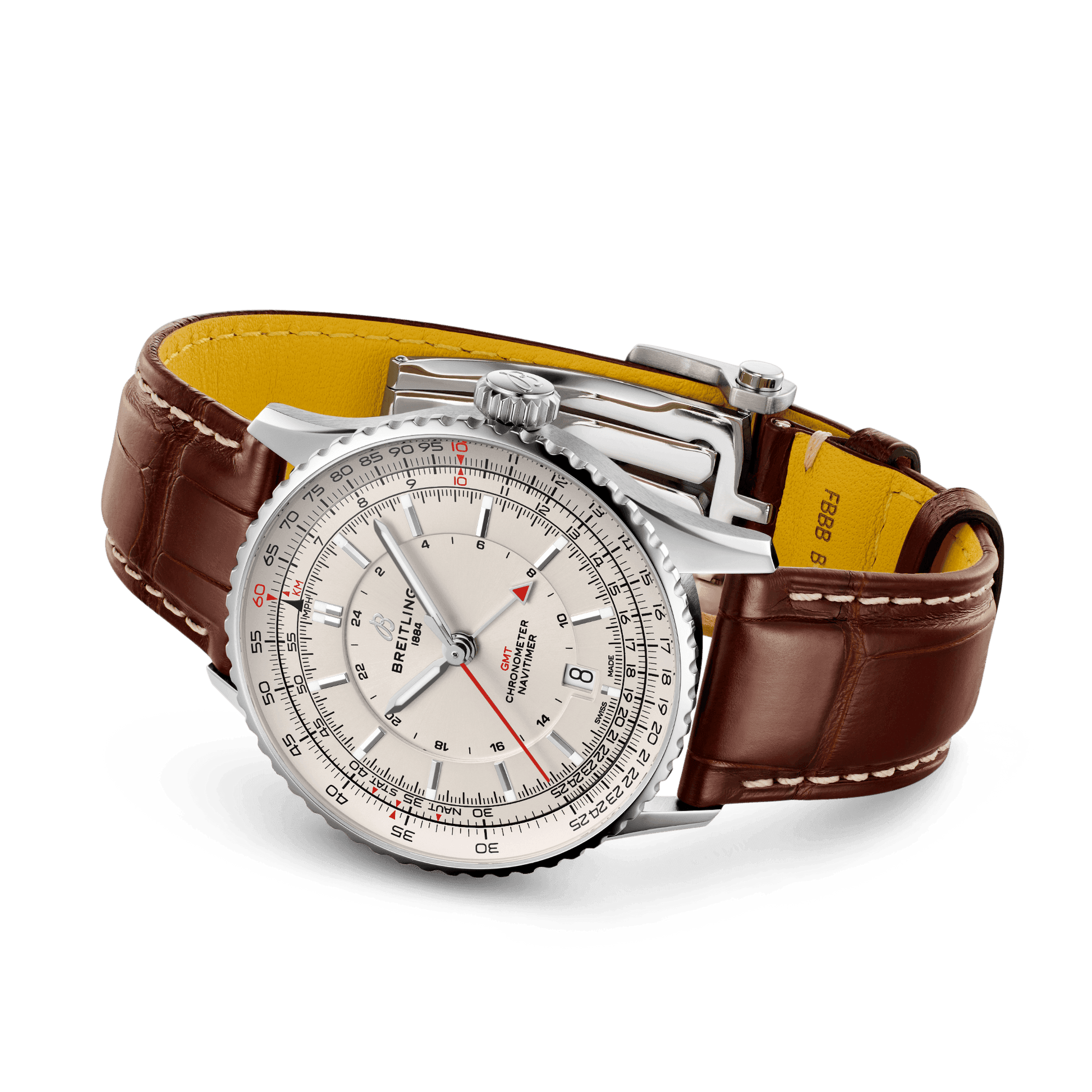Breitling Navitimer Automatic GMT 41, Stainless Steel, Ref# A32310211G1P1, Unworn 2024, Main view