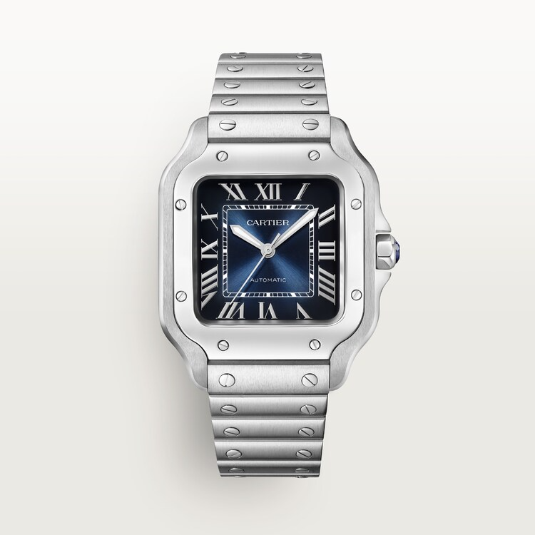 Unworn Cartier Santos de Cartier, Stainless Steel, 35.1mm, Ref# WSSA0063