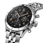 Breitling Classic AVI B04 Chronograph 46 P-51 Mustang, Stainless Steel, Ref# AB04453A1B1A1, Unworn 2024, Dial