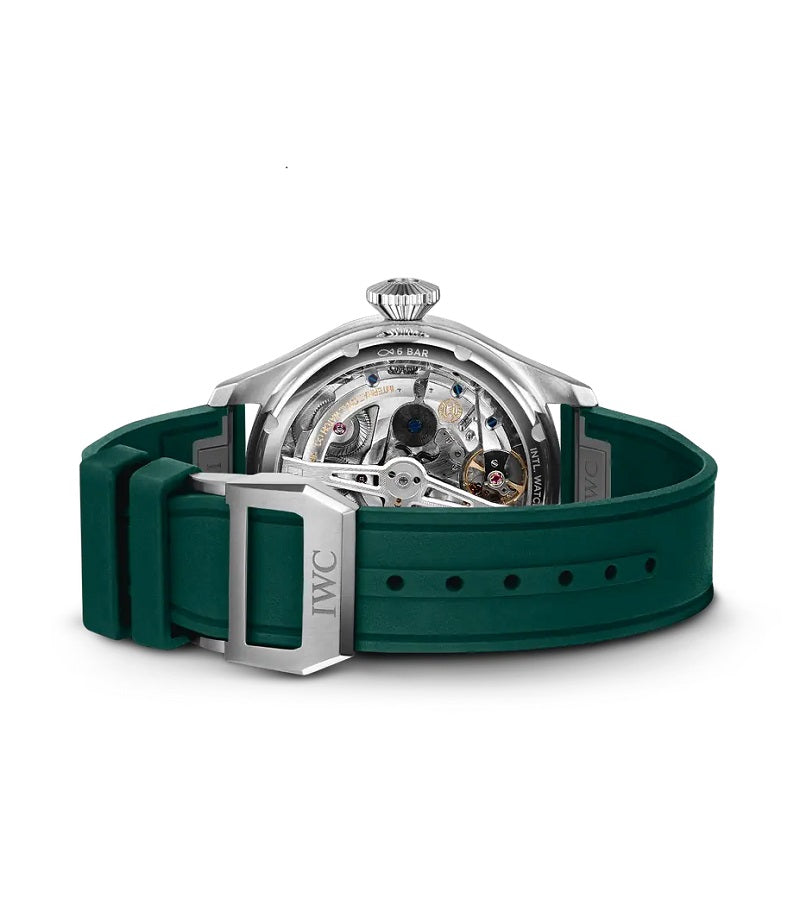 IWC Big Pilot's Watch Perpetual Calendar, Stainless Steel, 46,2mm, Ref# IW503608, Clasp