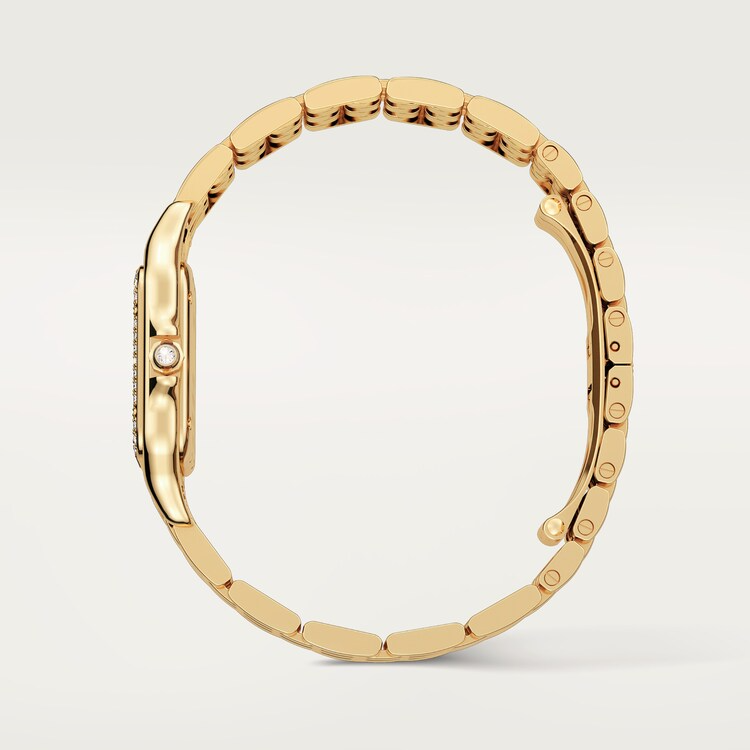 Unworn Cartier Panthère de Cartier Medium, 18k Yellow Gold, Diamonds, 27mm x 36mm, Ref# WJPN0016, Right