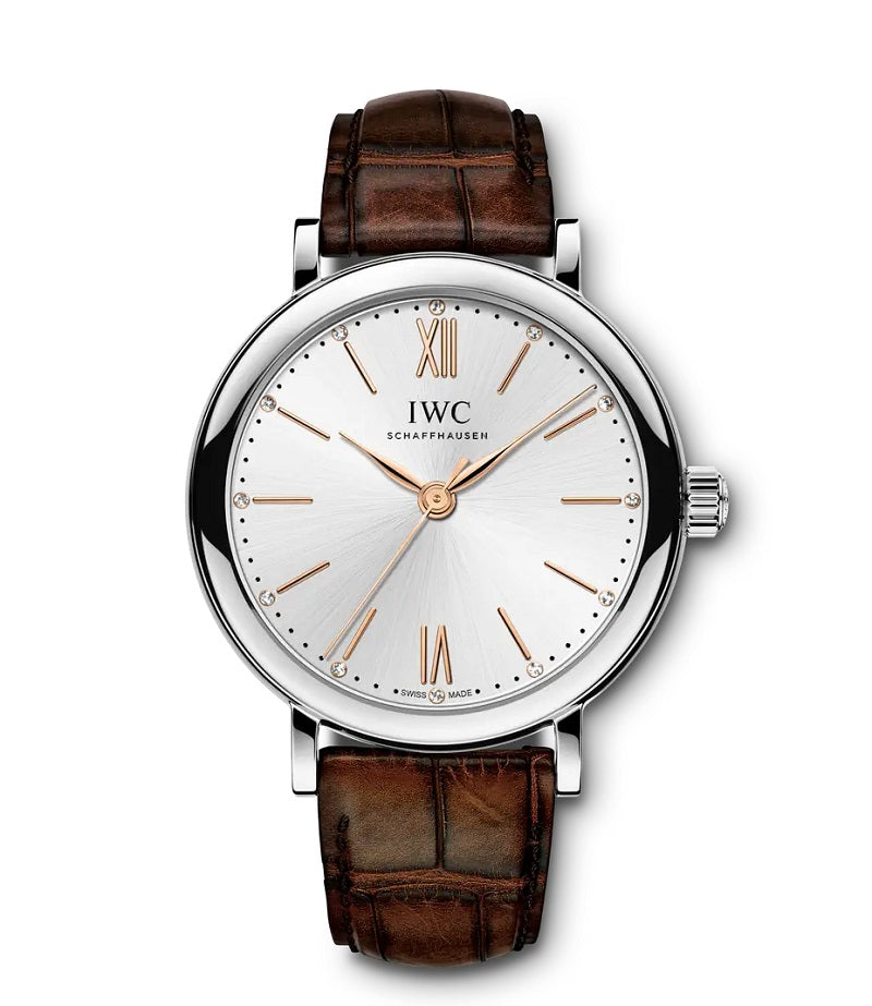 IWC Portofino Automatic 34, Stainless Steel and Diamonds, 34mm, Ref# IW357403, Dial