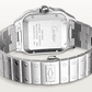 Unworn Cartier Santos de Cartier, Stainless Steel, 39.8mm, Ref# WSSA0037, Main view, back