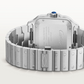 Unworn Cartier Santos de Cartier, Stainless Steel, 39.8mm, Ref# WSSA0071, Main view, back