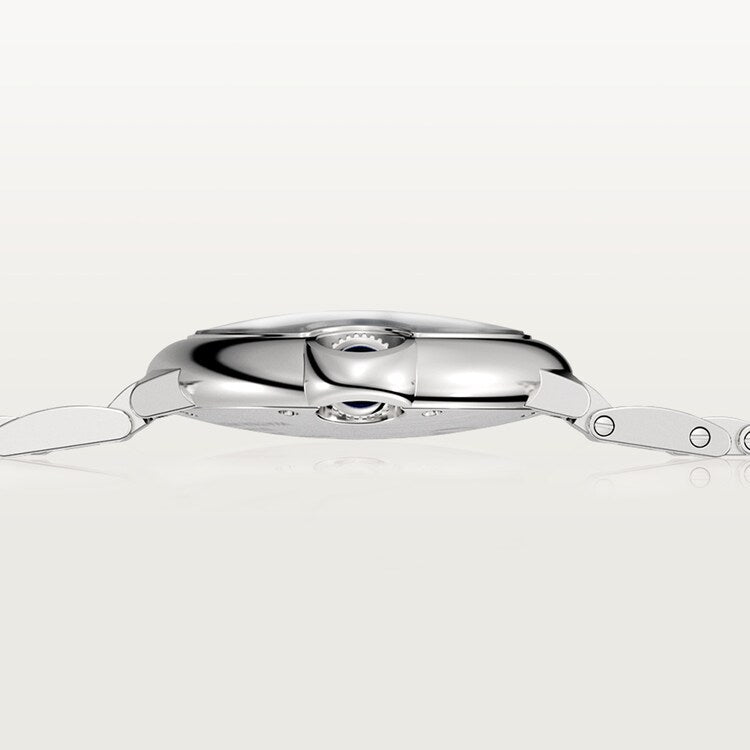 Unworn Cartier Ballon Bleu de Cartier, Stainless Steel and Diamonds, 33mm, Ref# W4BB0021, Right