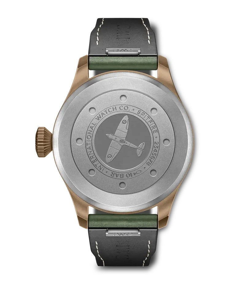 IWC Big Pilot’s Watch 43, Bronze, 43mm, Ref# IW329702, Back