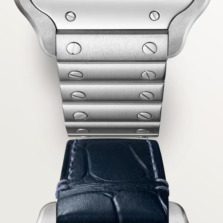 Unworn Cartier Santos de Cartier, Stainless Steel, 35.1mm, Ref# WSSA0063, Bracelet and strap