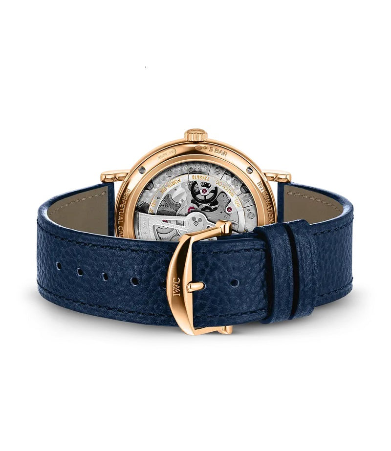 IWC Portugieser Perpetual Calendar, 18k Rose Gold, 40mm, Ref# IW344602, Clasp
