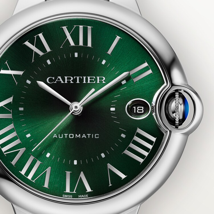 Unworn Cartier Ballon Bleu de Cartier, Stainless Steel, 40mm, Ref# WSBB0071, Dial