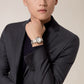 Unworn Cartier Ballon Bleu, Stainless Steel and 18k Rose Gold, 36mm, Ladies, Ref# W2BB0033, Watch on hand 1
