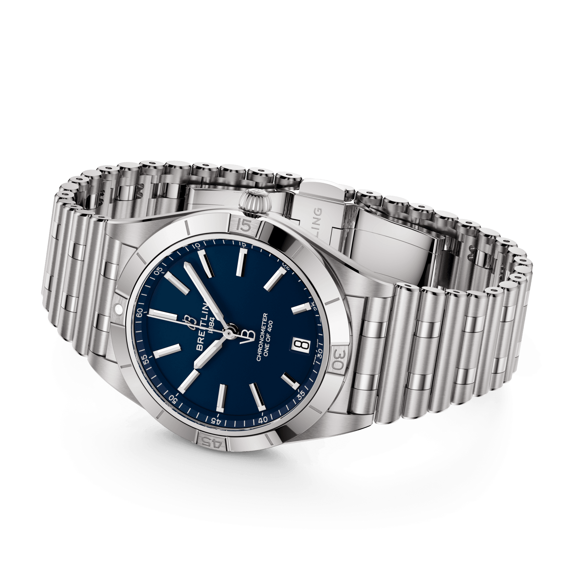 Breitling Chronomat Automatic 36 Victoria Beckham, Stainless steel, Ref# A103801A1C1A1, Unworn 2024, Main view