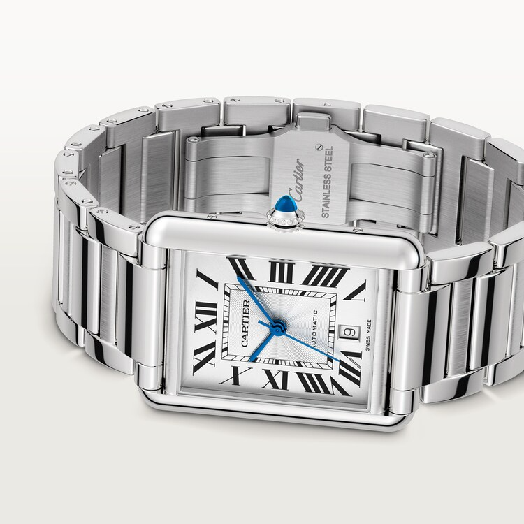 Unworn Cartier Tank Must de Cartier, Extra-large Stainless Steel, 41mm x 31mm, Ref# WSTA0053, Main vew, Front
