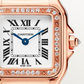 Unworn Cartier Panthère de Cartier Small, 18k Rose Gold, Diamonds, 22mm x 30mm, Ref# WJPN0049, Dial
