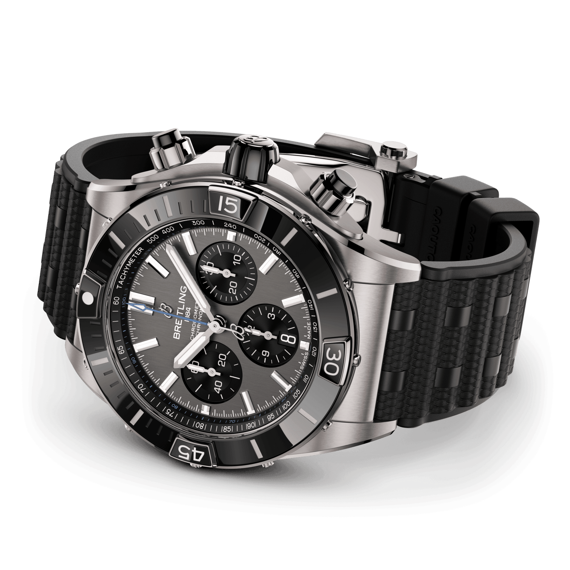Breitling Super Chronomat B01 44, Titanium and Ceramic, Ref# EB0136251M1S1, Unworn 2024, main view