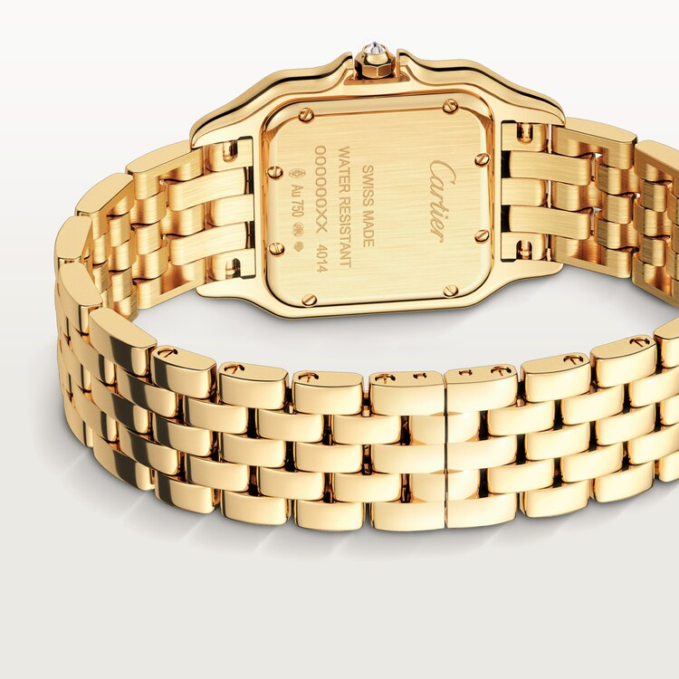 Unworn Cartier Panthère de Cartier Medium, 18k Yellow Gold, Diamonds, 27mm x 36mm, Ref# WJPN0016, Main viw, Back