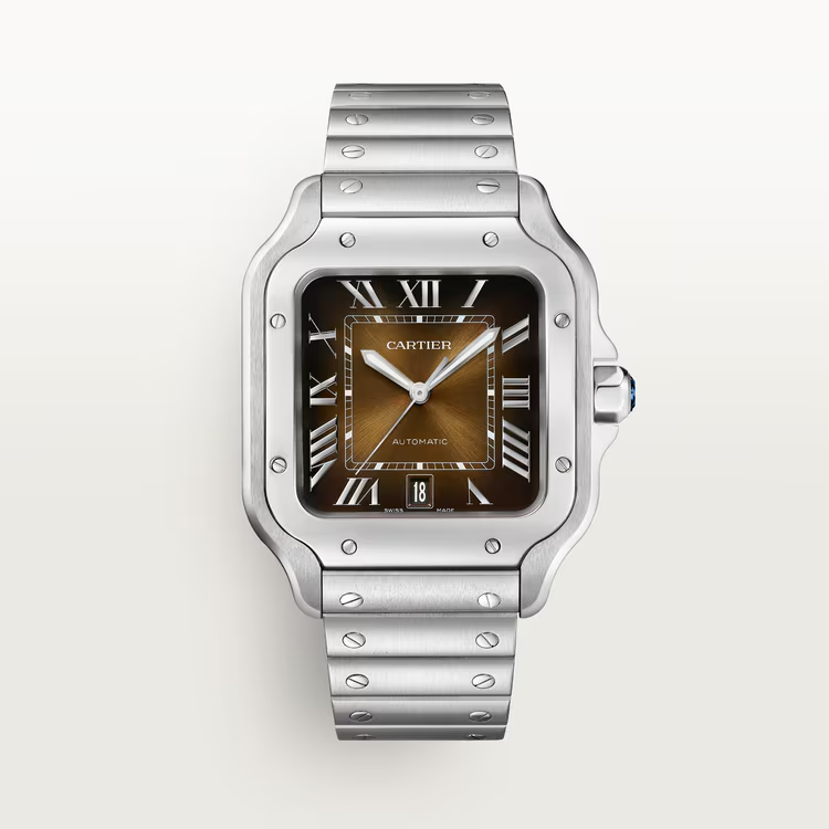 Unworn Cartier Santos de Cartier, Stainless Steel, 39.8mm, Ref# WSSA0064