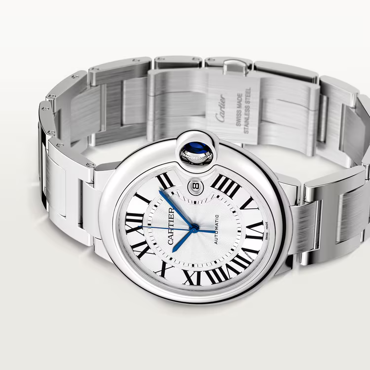 Unworn Cartier Ballon Bleu de Cartier, Stainless Steel, 42mm, Ref# WSBB0049. Main view, Front