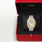 Unworn Cartier Santos de Cartier, Stainless Steel and 18k Yellow Gold, 39.8mm, Ref# W2SA0009, Watch in box