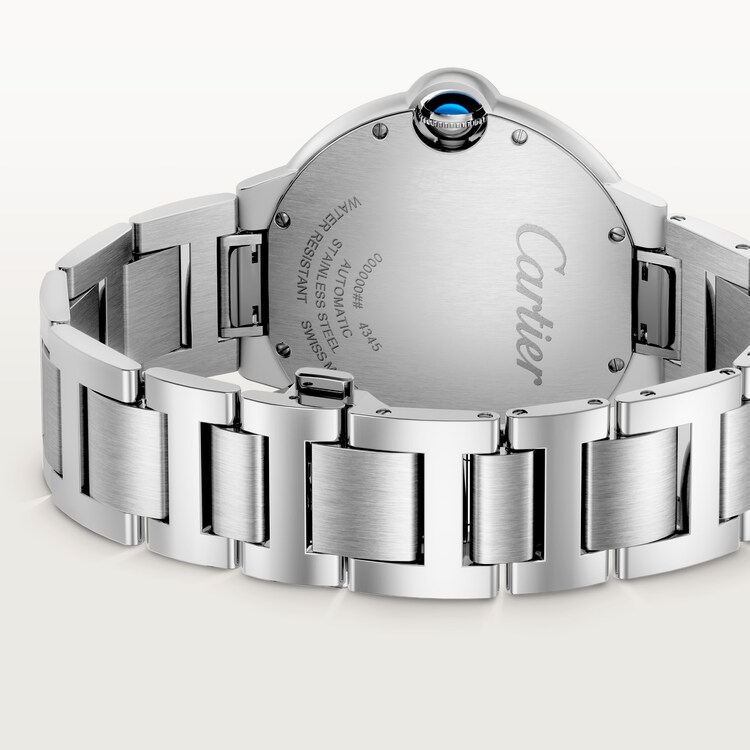 Unworn Cartier Ballon Bleu de Cartier, Stainless Steel, 40mm, Ref# WSBB0071, Main view, Back