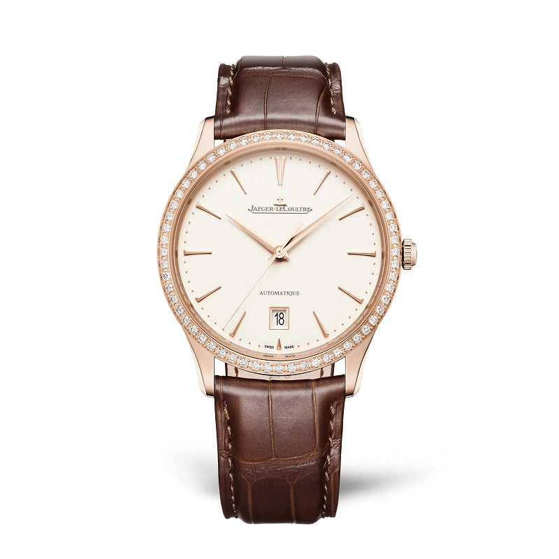 Jaeger-LeCoultre Master Ultra-Thin Date, 18k Rose Gold, 39mm, Ref# Q1232501
