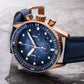 Unworn Blancpain Fifty Fathoms Bathyscaphe Chronographe Flyback, 18k Red Gold, 43mm, Ref# 5200-3640-O52A, Main view 2