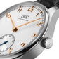 Unworn IWC Portugieser Automatic 40, Stainless steel, 40,4mm, Ref# IW358303, Crown