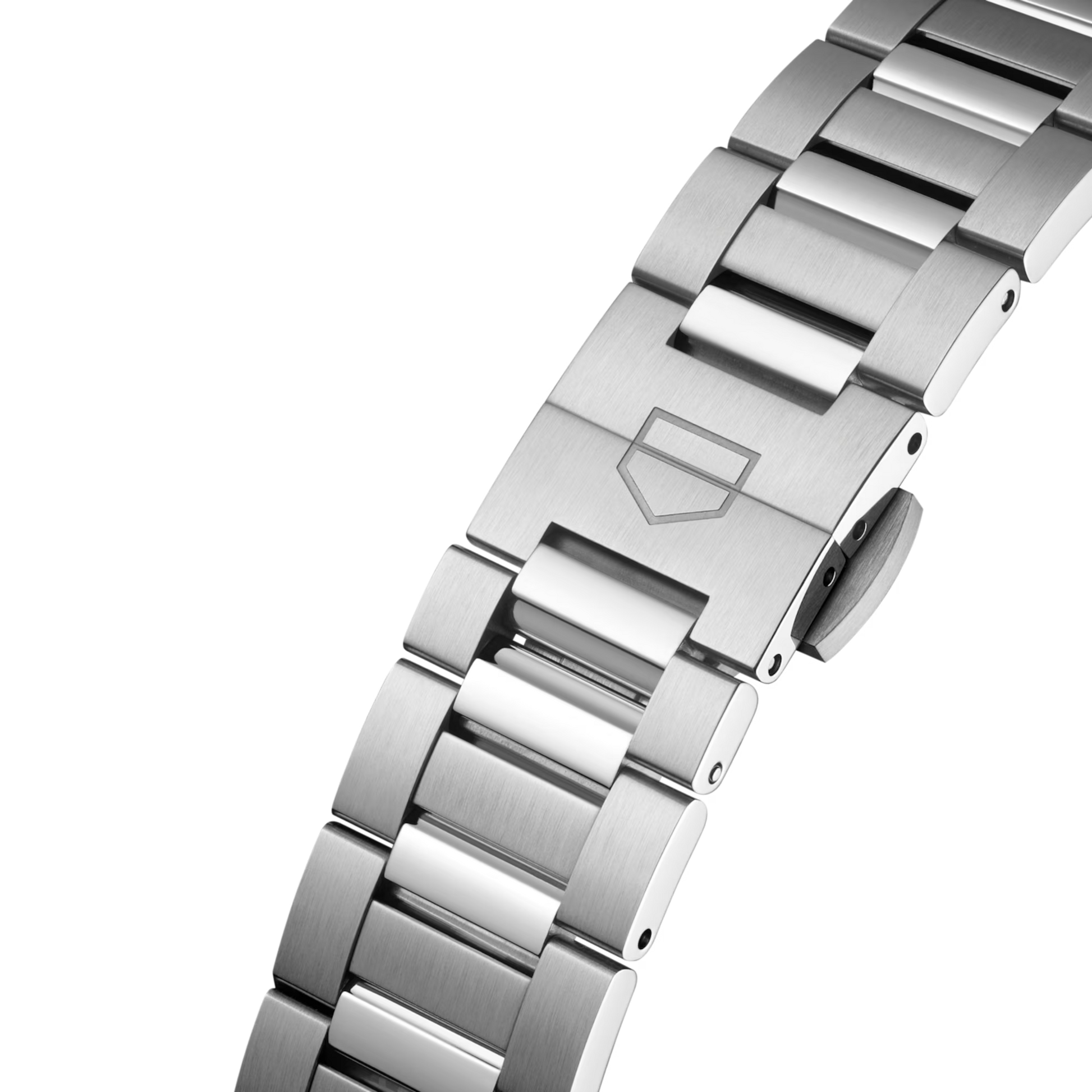 TAG Heuer Carrera Calibre 7 Date, Stainless Steel and Diamonds, 36mm, Ref# WBN2318.BA0001, Clasp