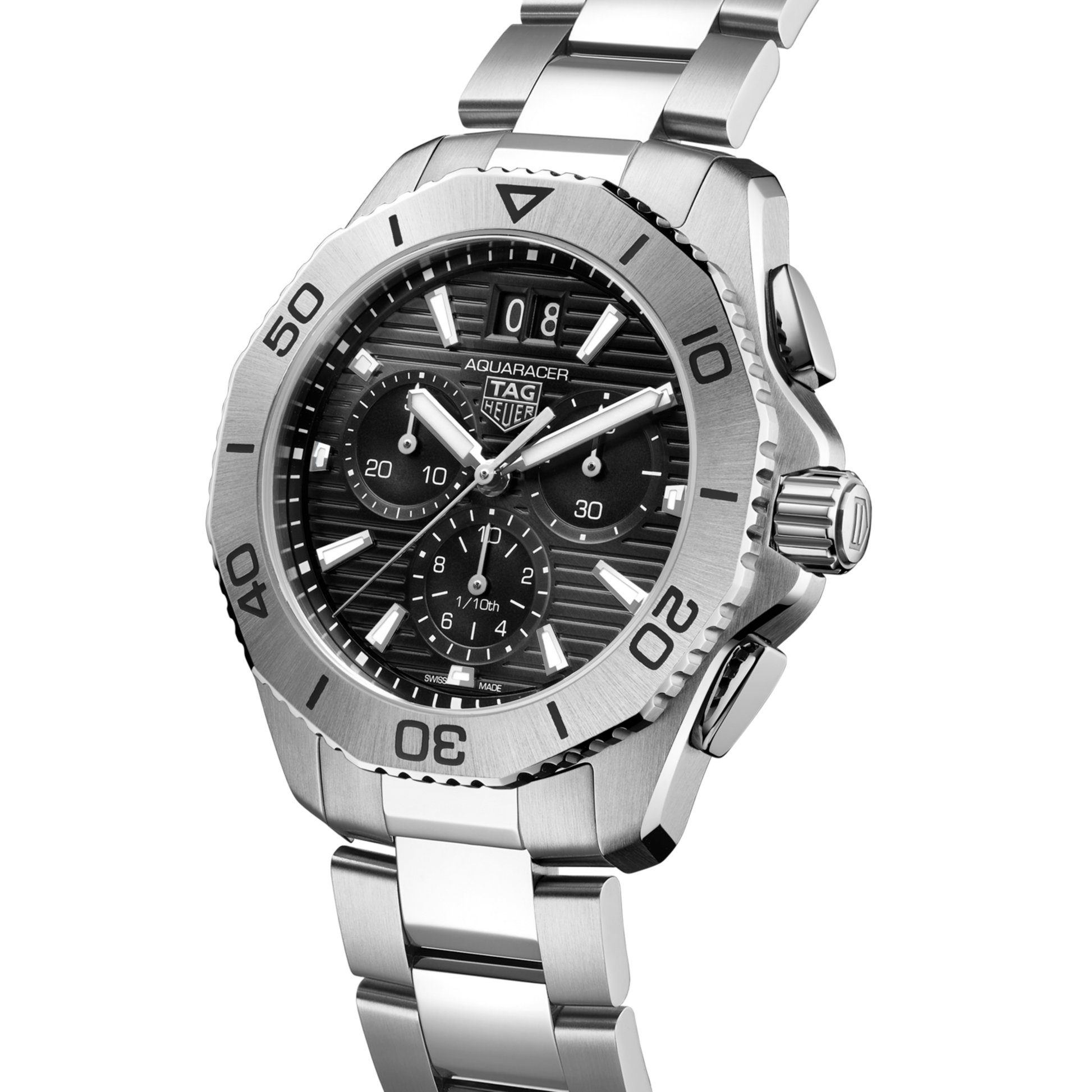 TAG Heuer Aquaracer Professional 200 Chronograph, Stainless Steel, Ref# CBP1110.BA0627, Main view