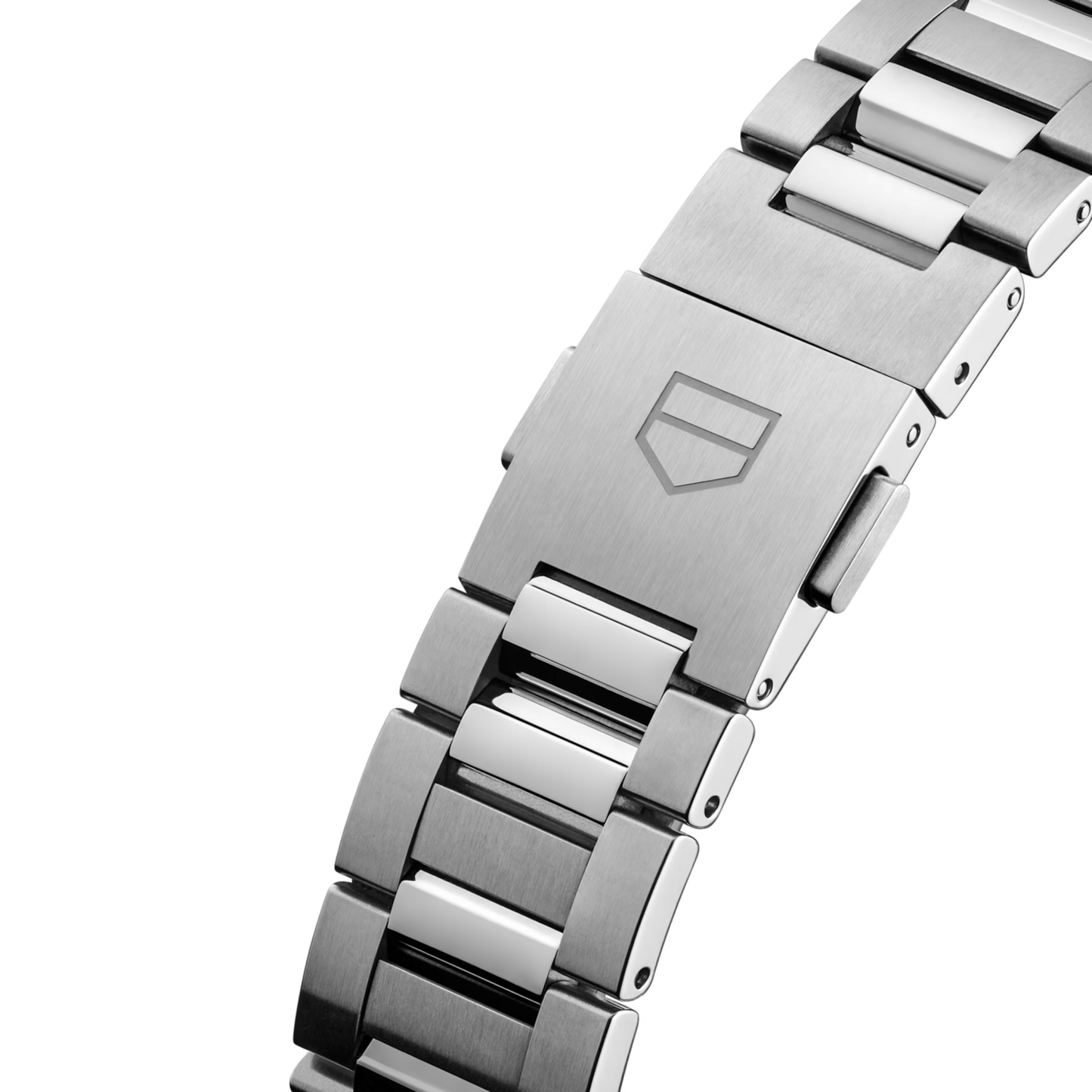 TAG Heuer Carrera Calibre 7 Date, Stainless Steel set with Diamonds, 36mm, Ref# WBN231D.BA0001, Clasp