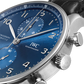 Unworn IWC Portugieser Automatic Chronograph, Stainless steel, 41 mm, Ref# IW371606, Crown
