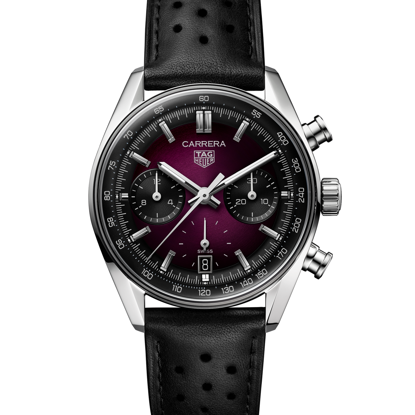 TAG Heuer Carrera Chronograph, Stainless Steel, 39mm, Ref# CBS2219.FC6607, Dial