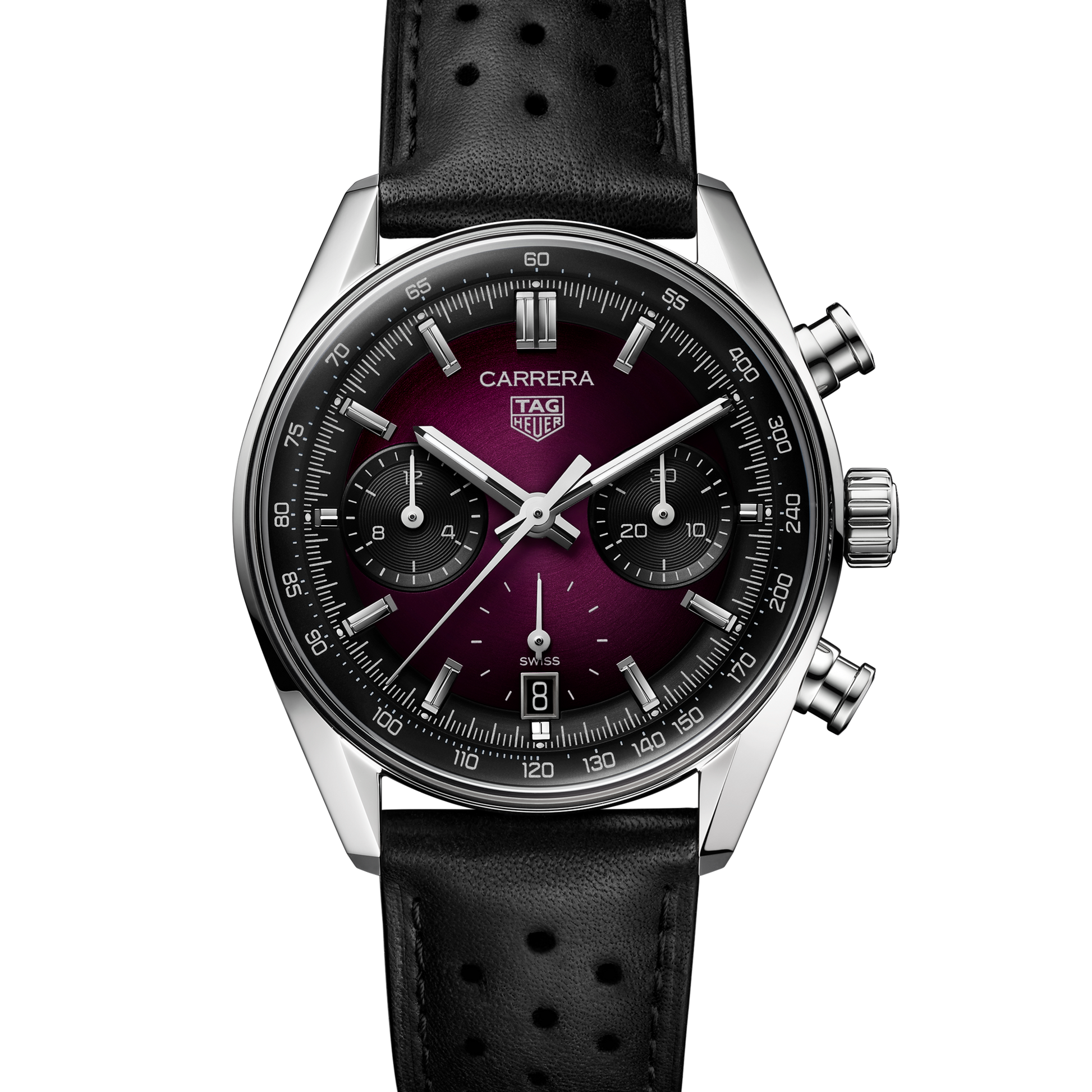 TAG Heuer Carrera Chronograph, Stainless Steel, 39mm, Ref# CBS2219.FC6607, Dial