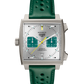 TAG Heuer Monaco Chronograph Racing Green Automatic, Titanium, 39mm, Ref# CAW218E.FC6565, Dial