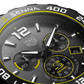 TAG Heuer Formula 1 Senna Chronograph, DLC Stainless Steel, 43mm, Ref# CAZ101AJ.FC6487, Hands and Markers