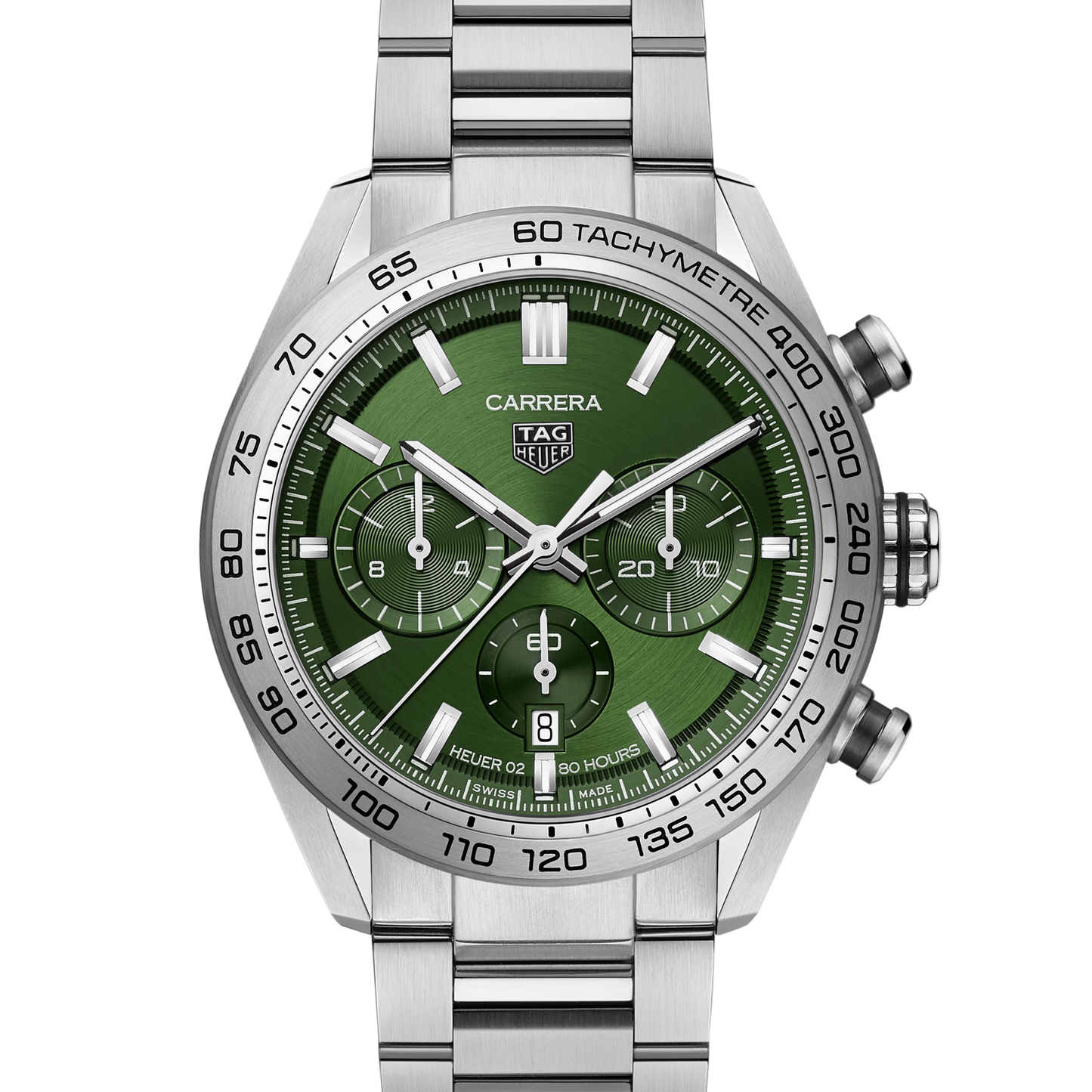 Unworn TAG Heuer Carrera Chronograph, Stainless Steel, 44mm, Ref# CBN2A10.BA0643, box & papers