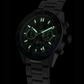 Unworn TAG Heuer Carrera Chronograph Twin-Time, Stainless Steel and Ceramic, 45mm, Ref#CBG2A1Z.BA0658, Luminous