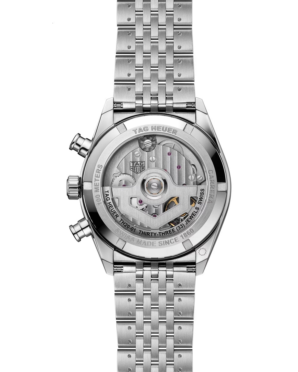 TAG Heuer Carrera Chronograph, Stainless Steel, 41mm, Ref# CBS2113.BA0053, Main view back