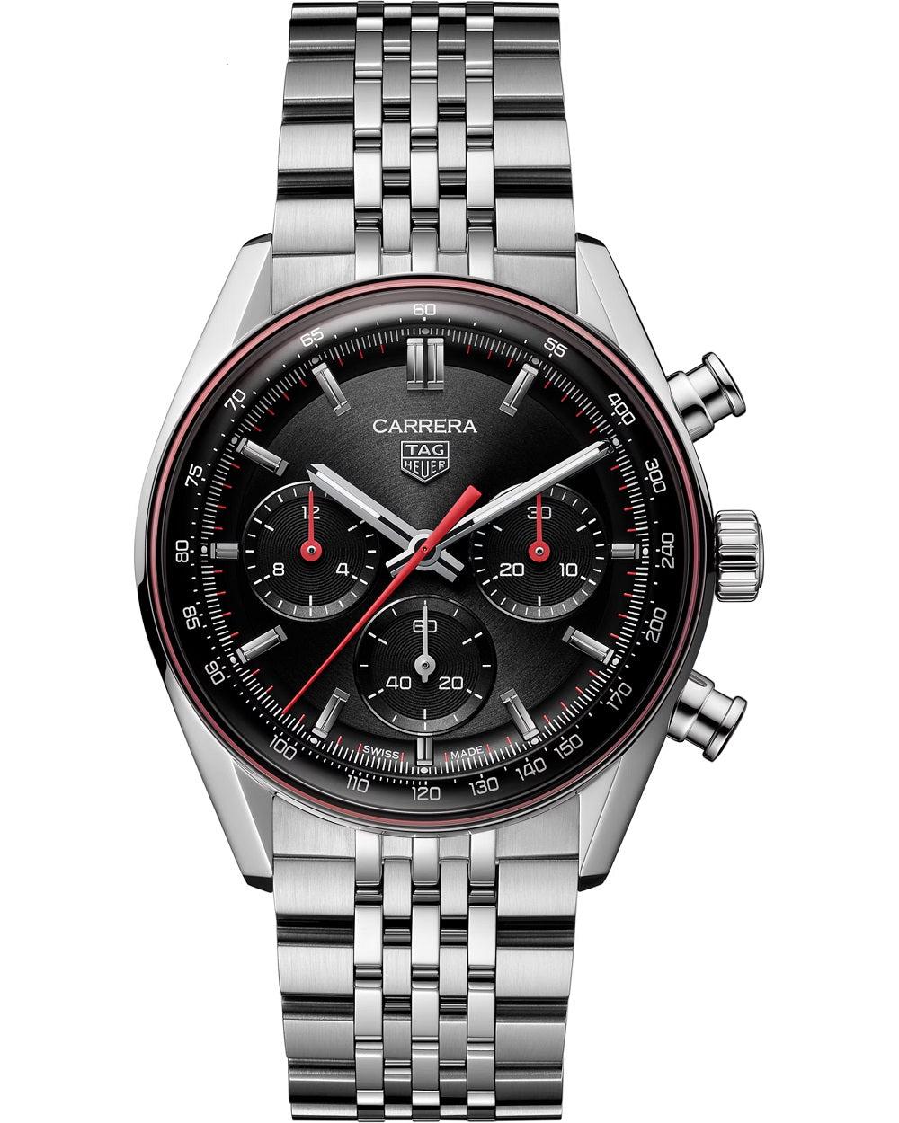 Unworn TAG Heuer Carrera Chronograph, Stainless Steel, 41mm, Ref# CBS2114.BA0053, 1